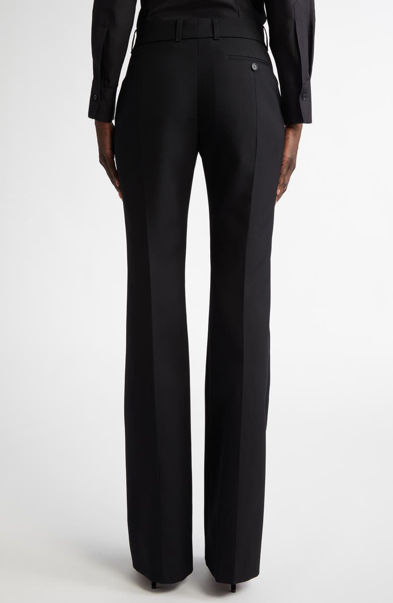 McQueen Bootcut Wool Gabardine Trousers, Alternate, color, 