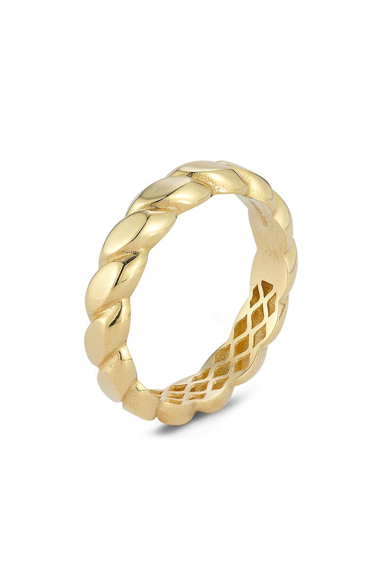 Ember Fine Jewelry 14K Gold Twisted Band Ring, Alternate, color, 14K Gold