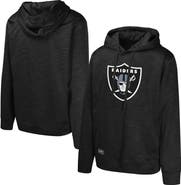 Outerstuff Men's Black Las Vegas Raiders Streak Fleece Pullover Hoodie