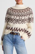Madewell Fair Isle Wool & Alpaca Blend Sweater