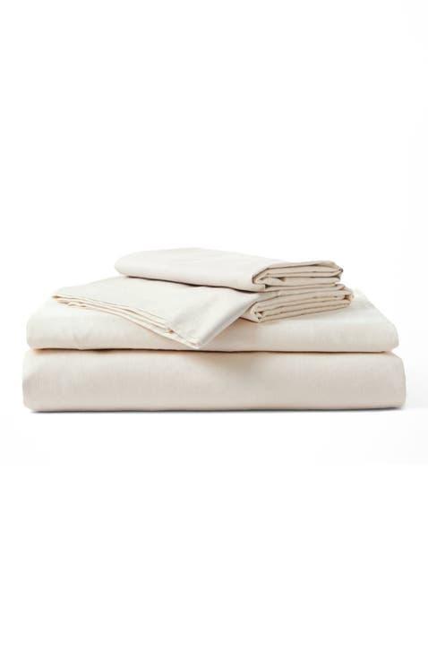 Organic Cotton Organic Room Service Sateen Sheet Set