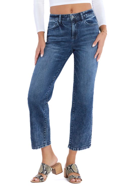 Ankle Straight Leg Jeans