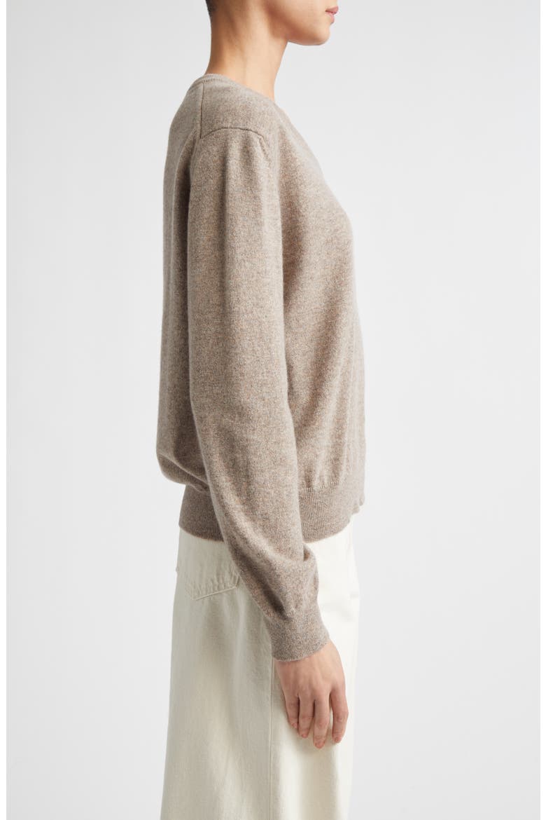 Lunan Cashmere V-Neck Sweater, Alternate, color, ASH