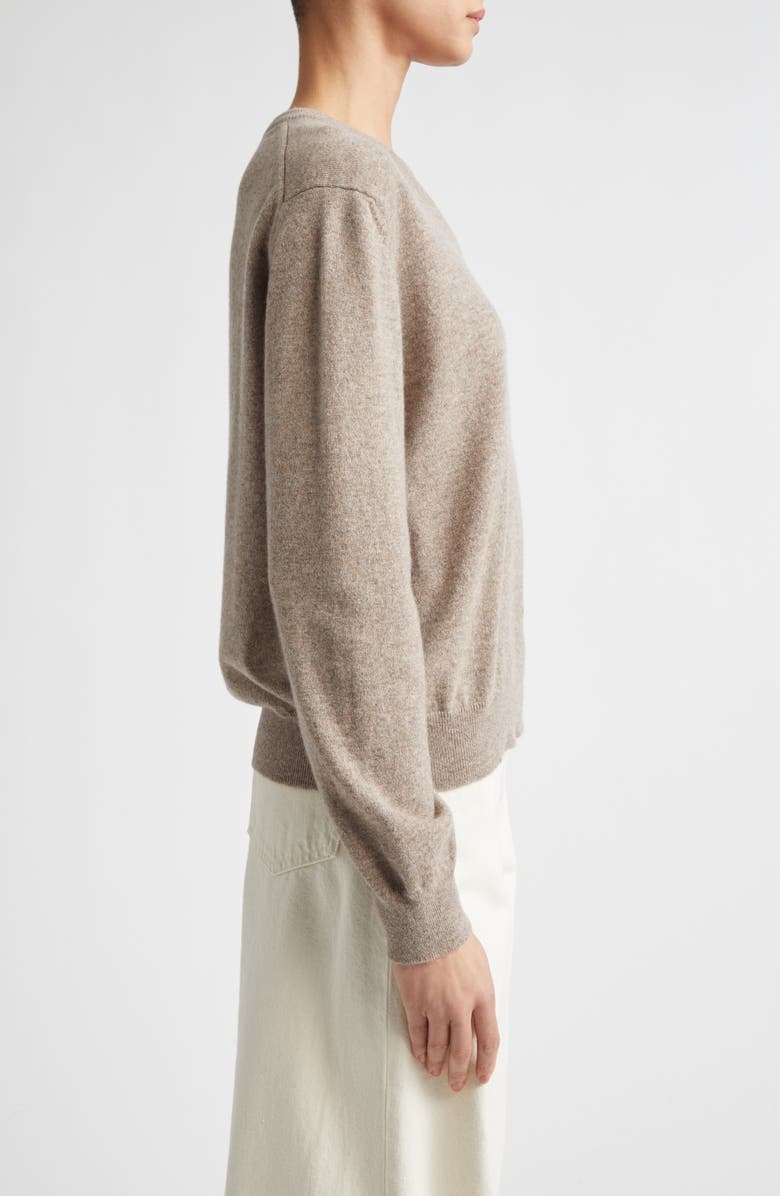 Johnstons of Elgin Lunan Cashmere V-Neck Sweater, Alternate, color, Ash