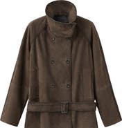 MANGO Belted Suede Jacket