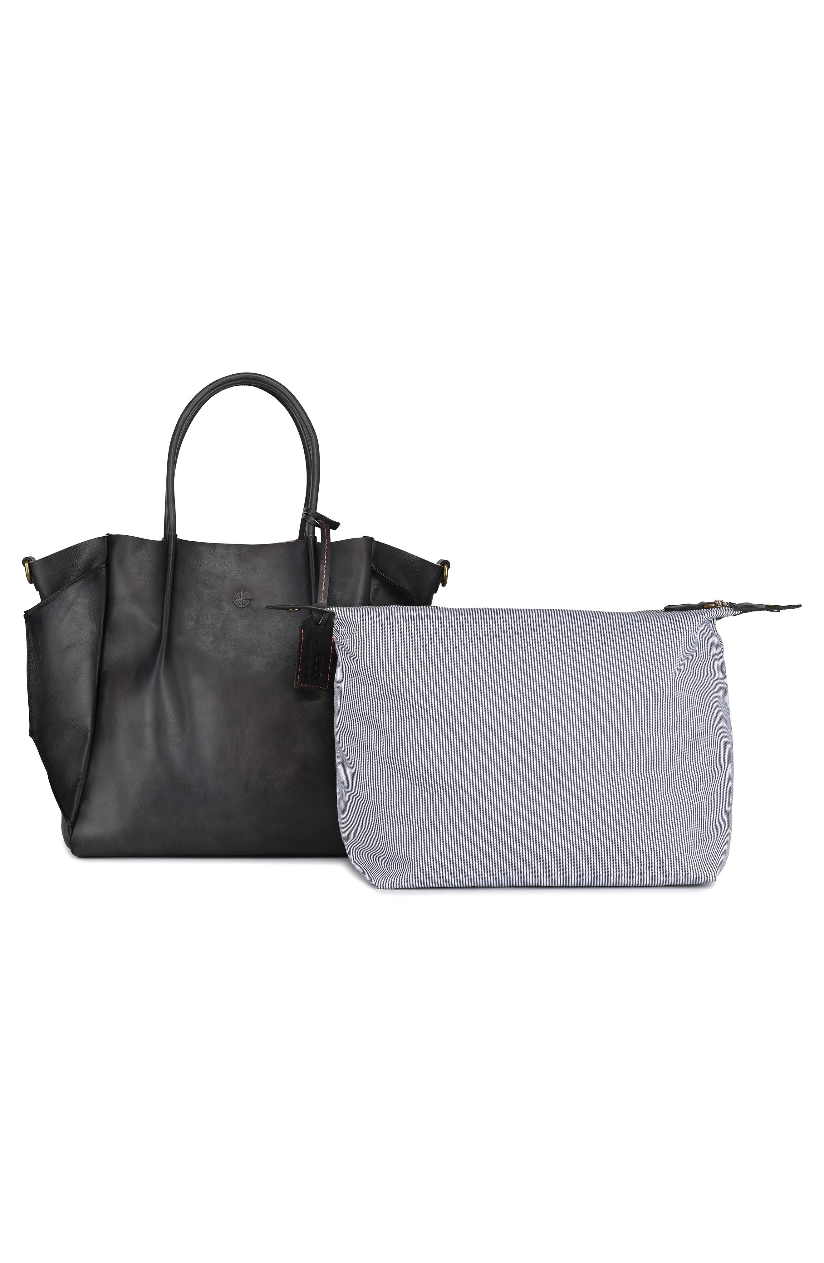 OLD TREND Sprout Land Leather Tote Bag, Alternate, color, Grey Ombre