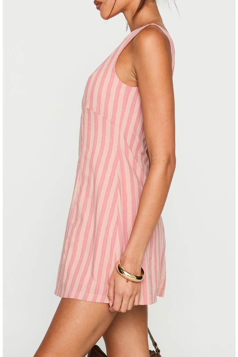 Auggie Sleeveless Minidress, Alternate, color, PINK