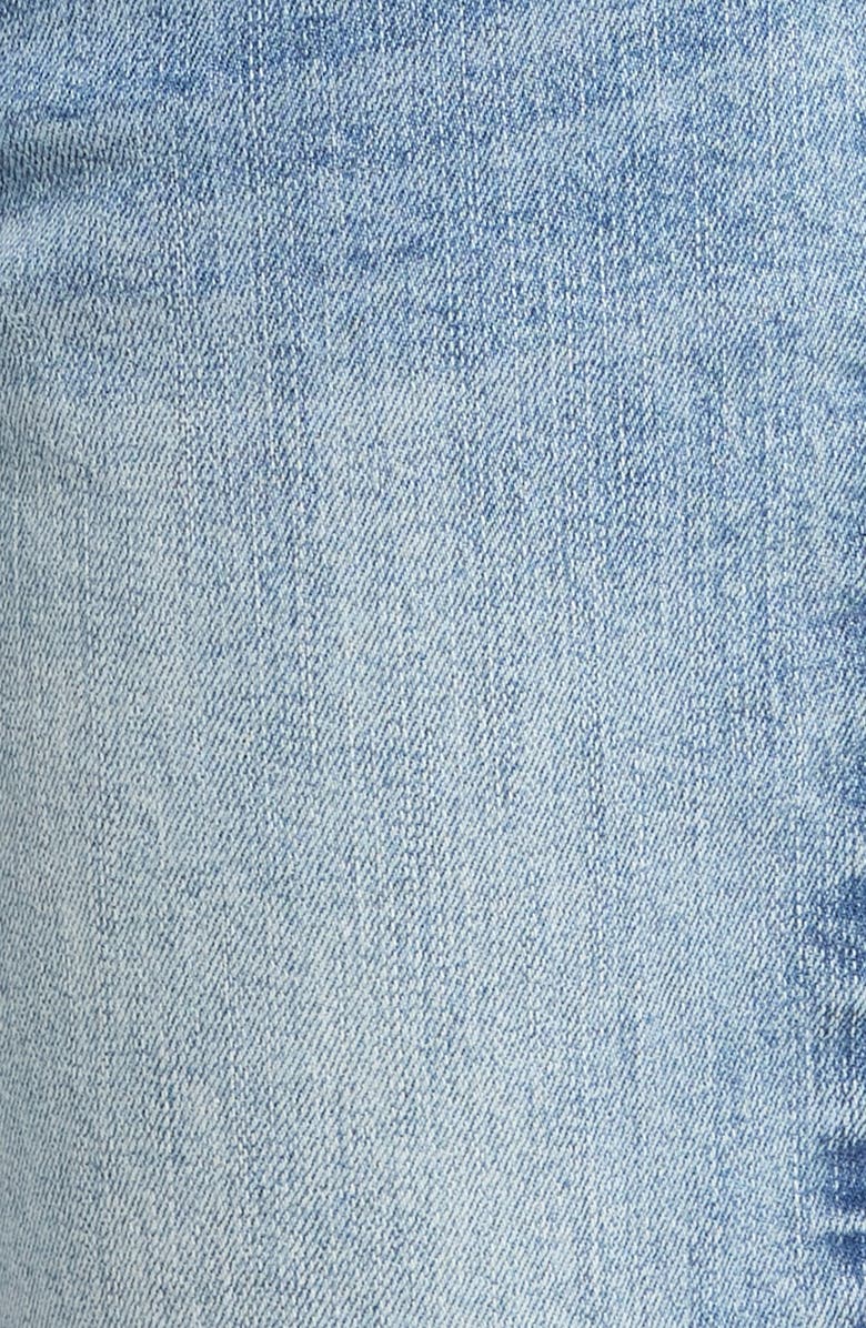 1822 Denim Over the Bump Frayed Ankle Straight Leg Maternity Jeans, Alternate, color, Xylo