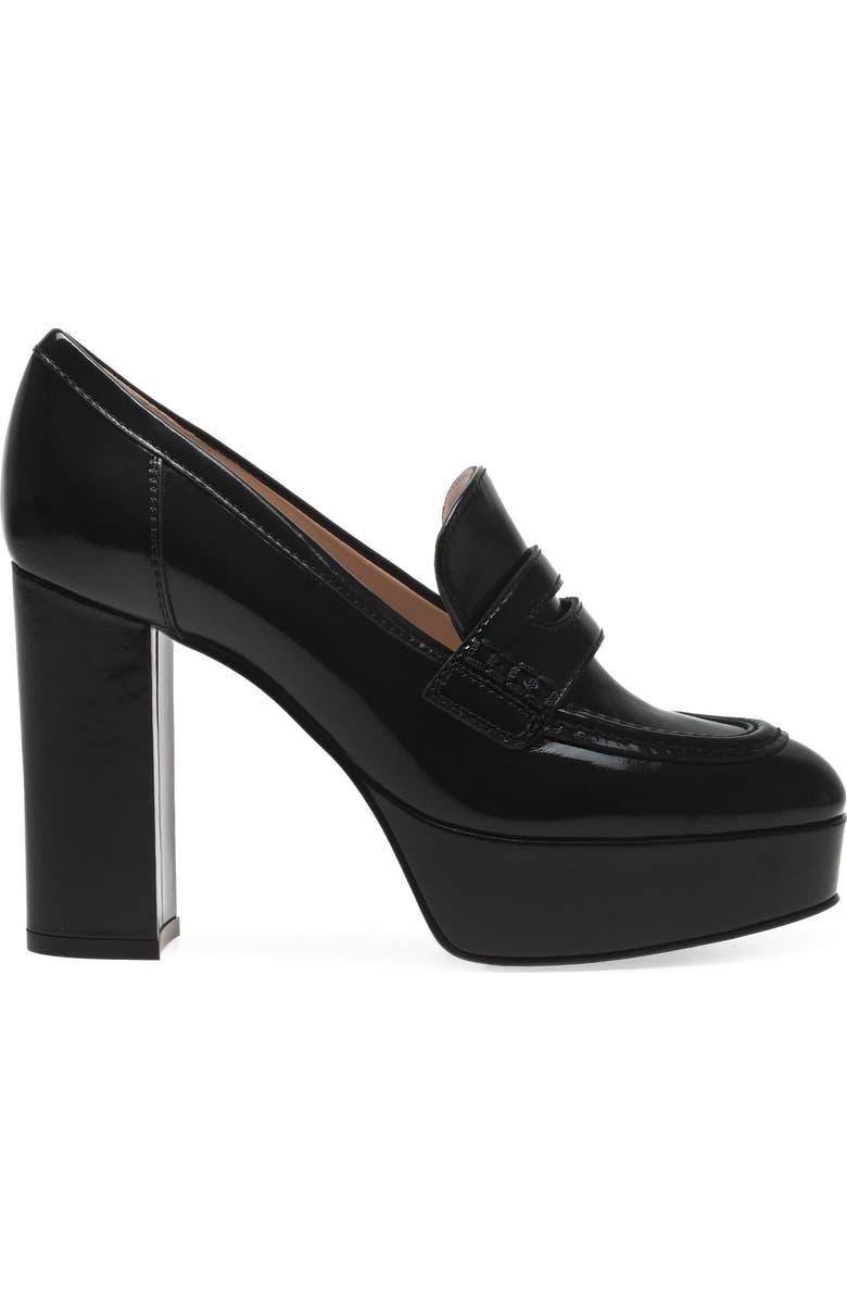 Gianvito Rossi Hadden Mocassin, Main, color, Black Lamb Leather