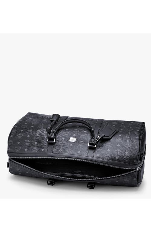 Mcm Ottomar Weekender Bag In Black