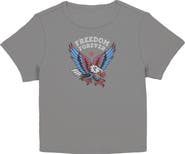 Lost Gods Junior's America Freedom Forever Short Sleeve Baby T-Shirt