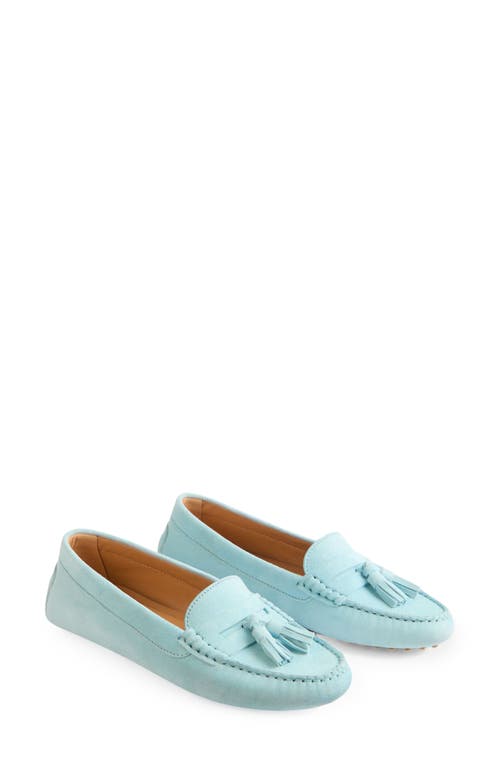 Lk Bennett Leslie Tassel Loafer In Blue