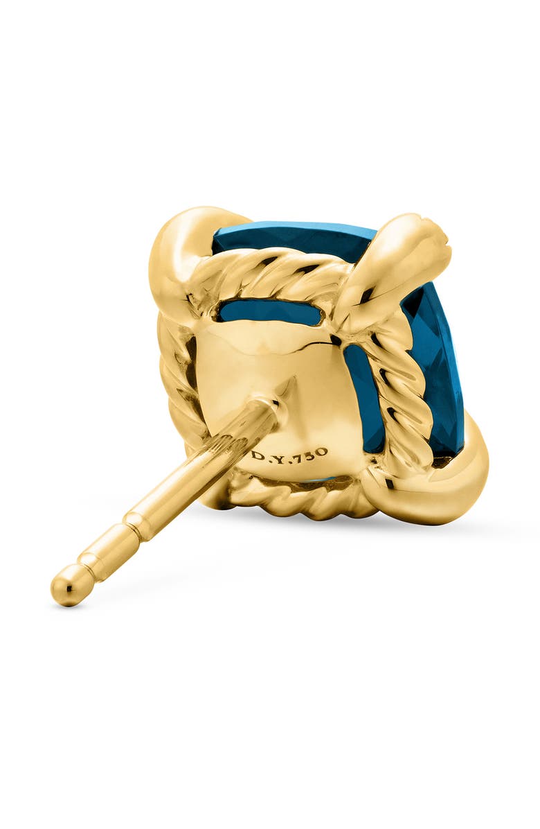 David Yurman Châtelaine Earrings with Semiprecious Stones in 18K Gold, Alternate, color,