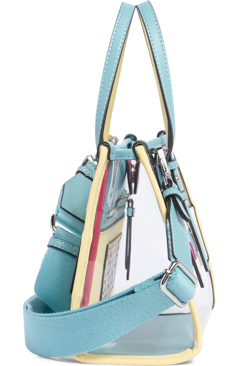 Calvin Klein Modern Essentials Clear Crossbody Bag, Alternate, color, Clear/ Multi