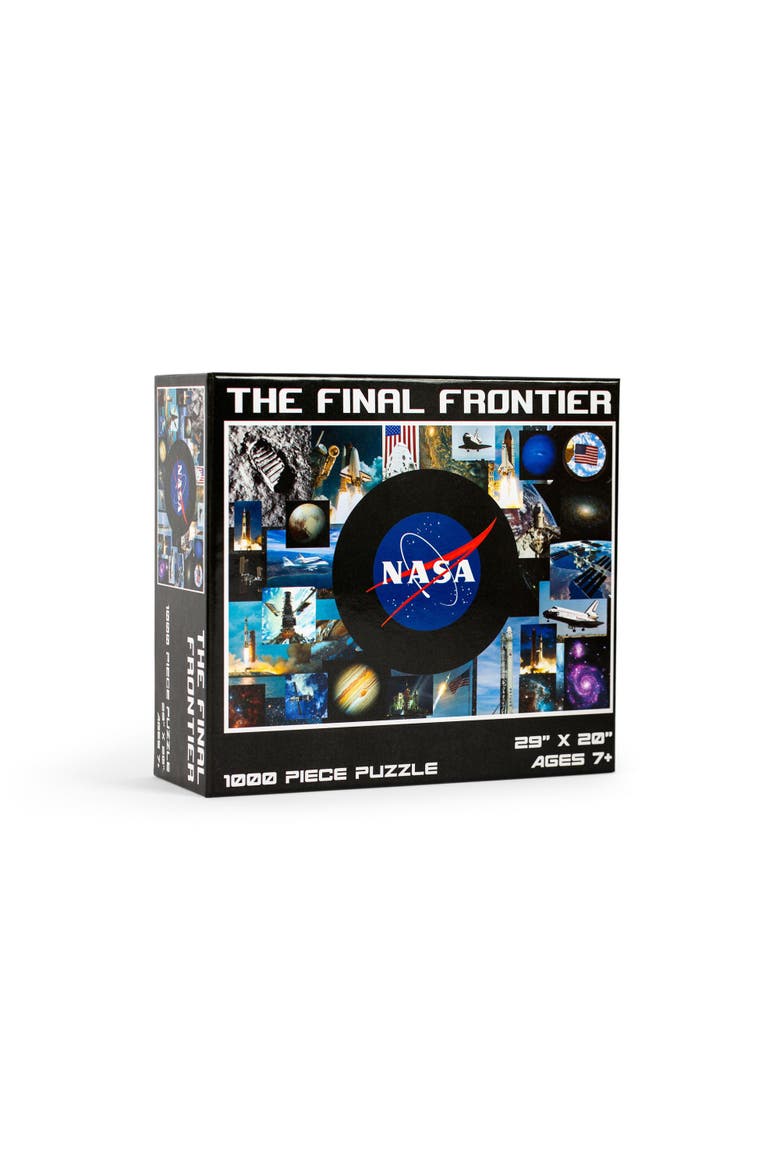 The Final Frontier NASA Space Puzzle | 1000 Piece Jigsaw Puzzle, Main, color, Blue