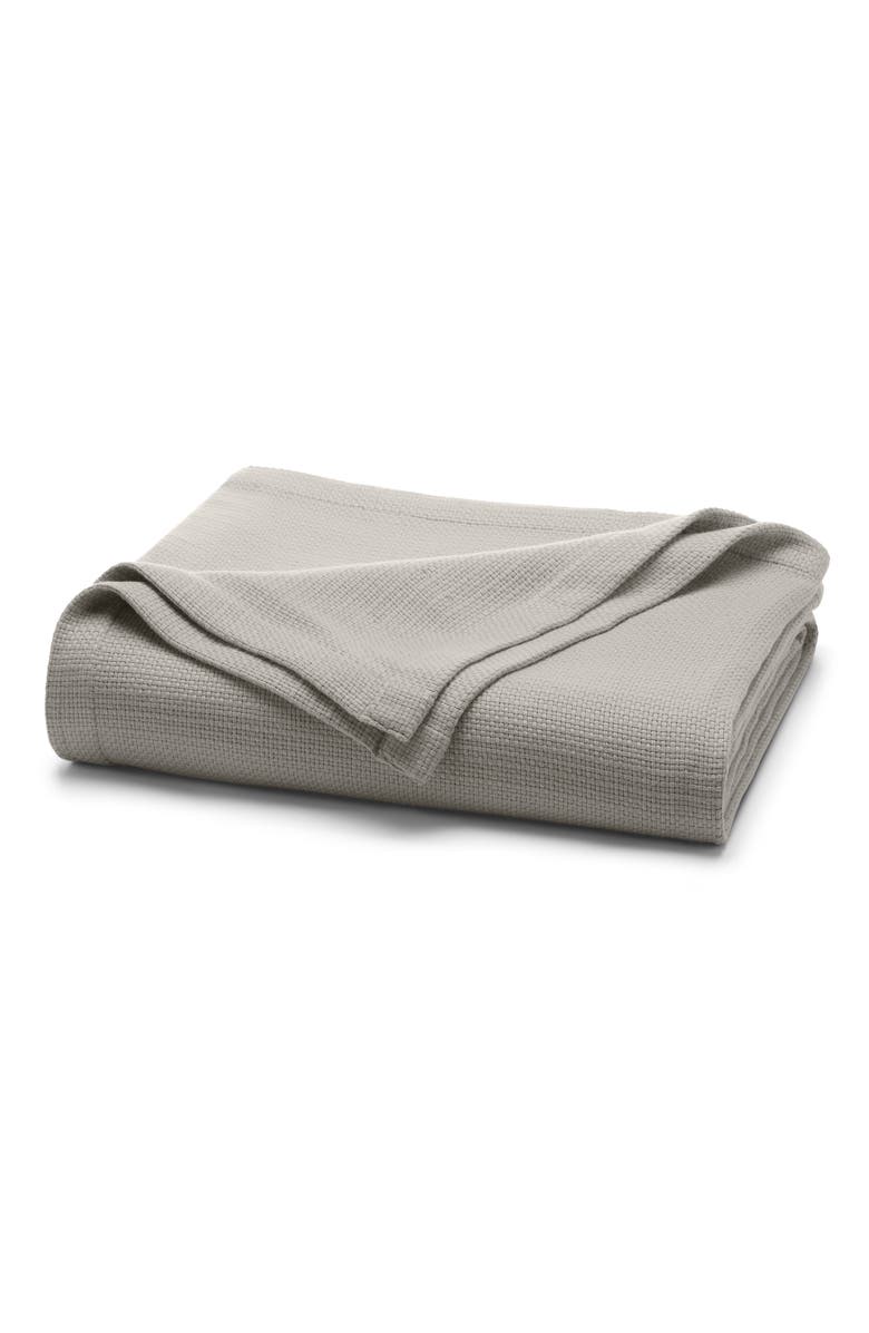Boll & Branch Lightweight Bed Blanket, Main, color, Pewter
