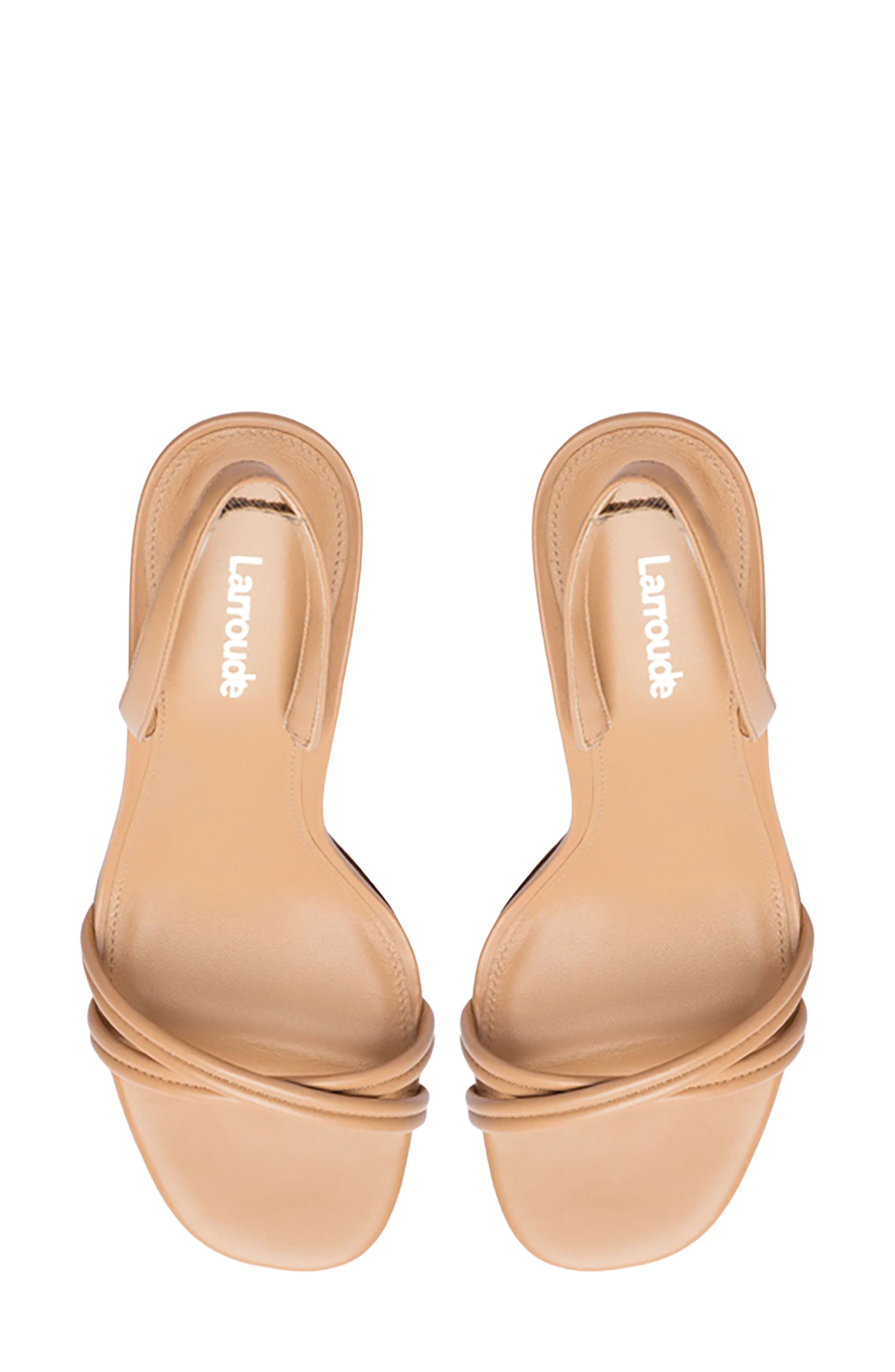 Annie Sandal In Tan Leather, Alternate, color, TAN