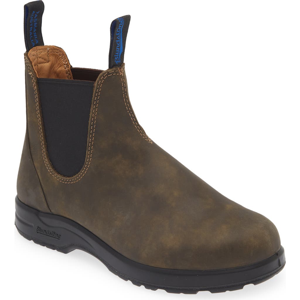Blundstone Footwear Thermal All Terrain Water Resistant Chelsea Boot In Green