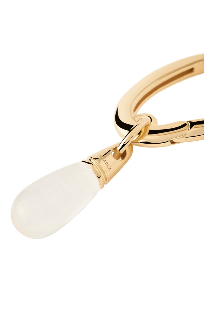 Jupiter Single Hoop, Main, color, Clear Quartz