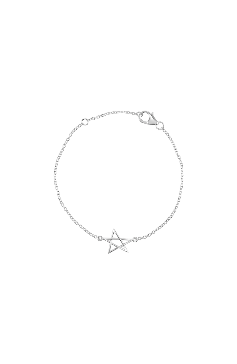 Lucy Quartermaine Sol Star Bracelet, Main, color, Sterling Silver