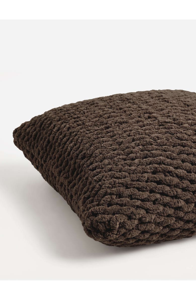 Sunday Citizen Snug Loose Knit Throw Pillow, Alternate, color, 