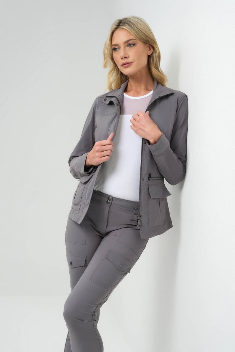 Kenya Safari Jacket, Alternate, color, Grey