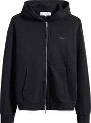 PALMES Waffle Stitch Full Zip Hoodie