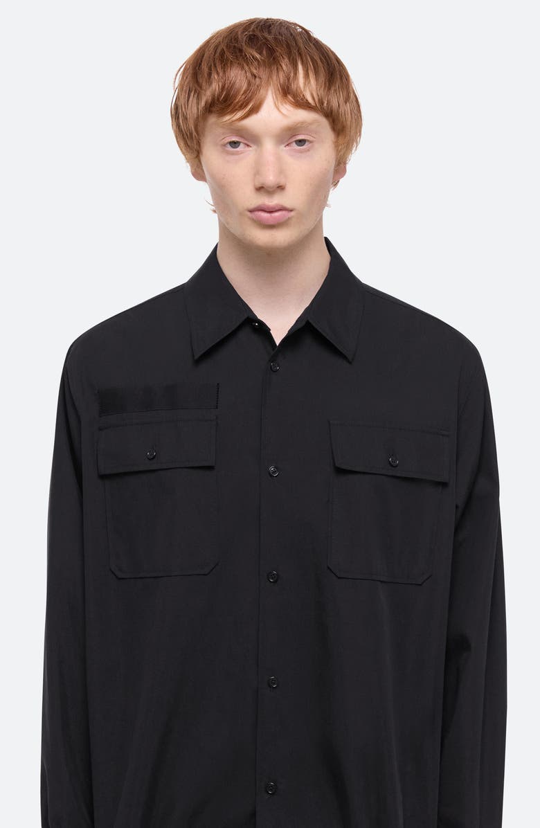 Helmut Lang Uniform Button-Up Shirt, Alternate, color, 