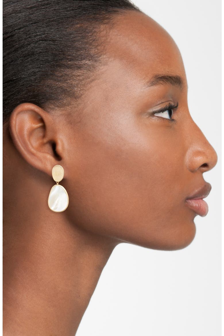 Lunaria Mother of Pearl Drop Earrings, Alternate, color, WHITE MOTHER OF PEARL
