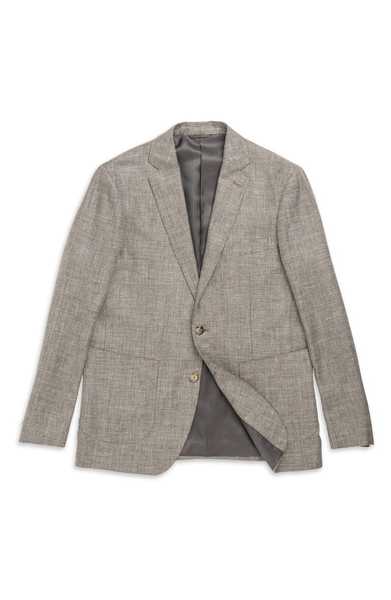 Rodd & Gunn The Cascades Slub Linen & Wool Sport Coat, Alternate, color, Mink