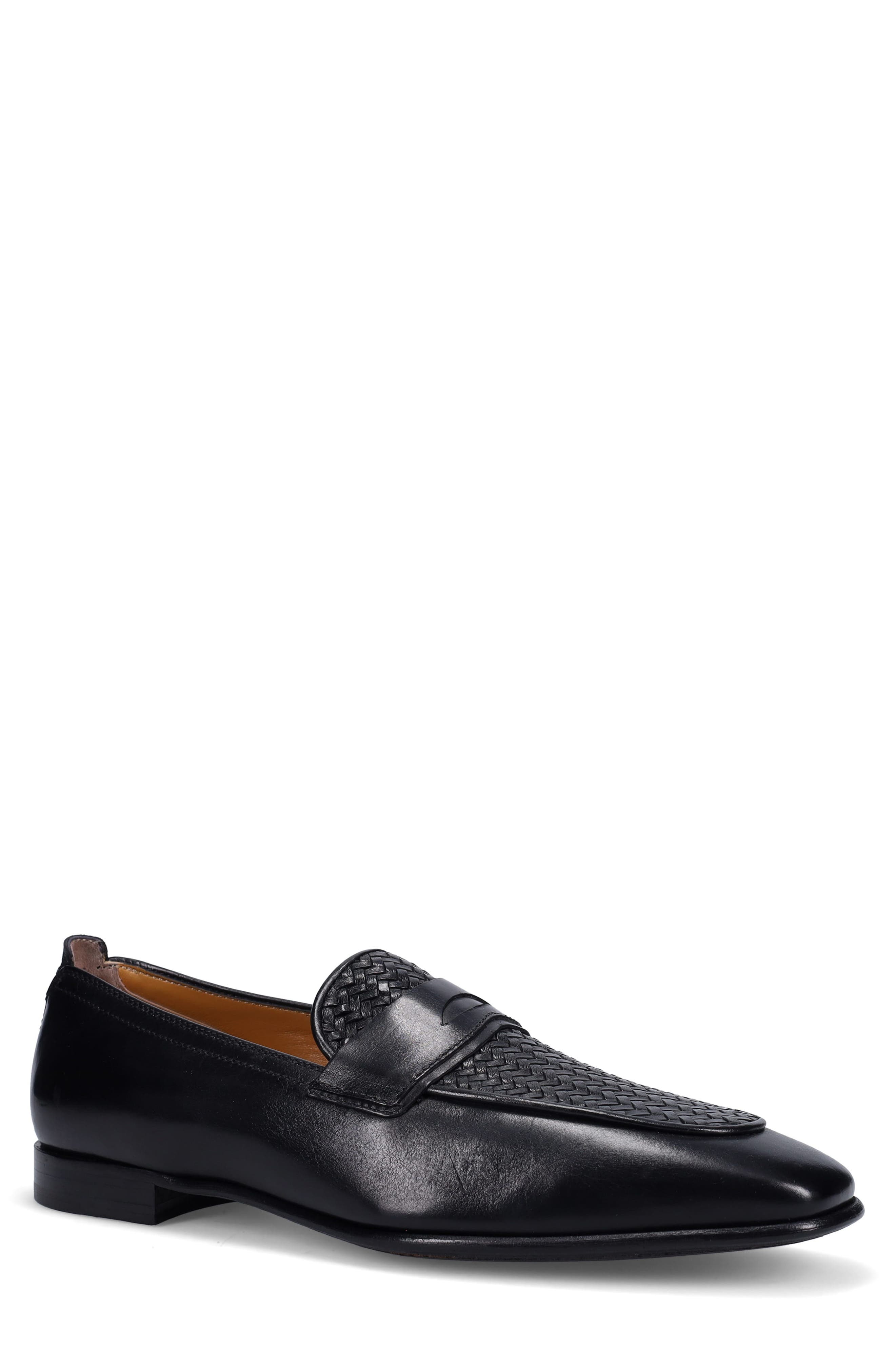 Ron White Ivan Water Resistant Loafer, Main, color, Black