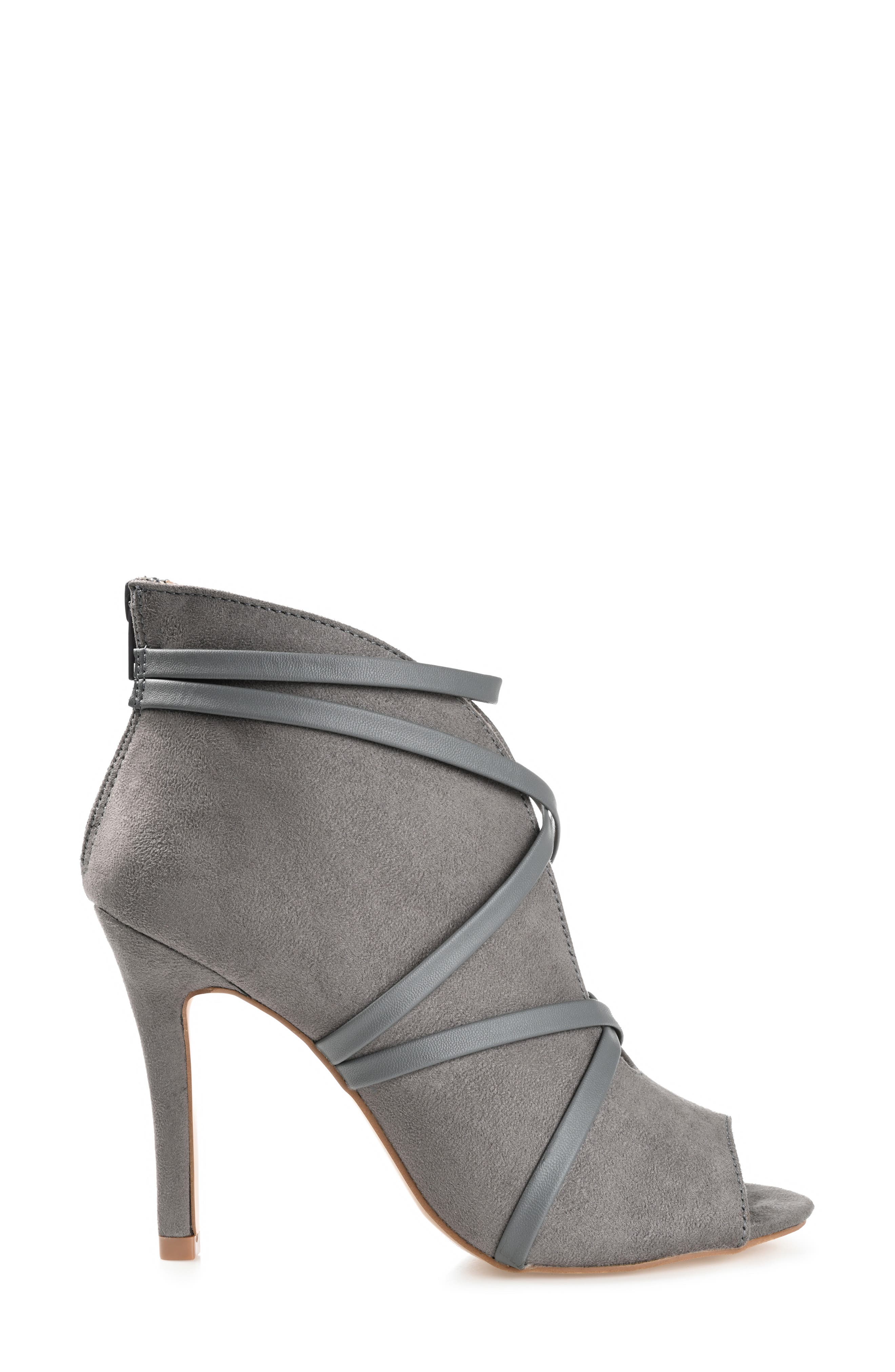 Journee Collection JOURNEE Samara Strappy Bootie, Alternate, color, Grey