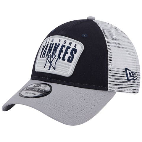 Men's New Era Navy New York Yankees Two-Tone Patch 9FORTY Snapback Hat