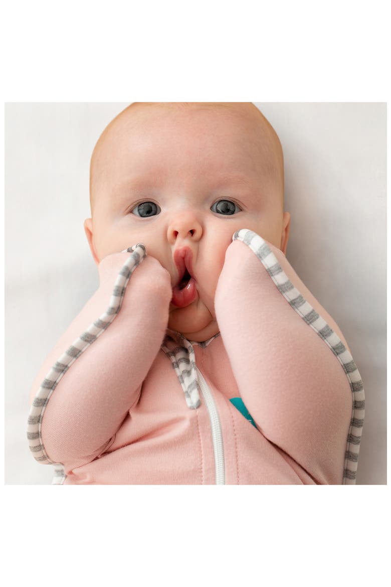 Swaddle Up™ 1.0 TOG Original Stretch Cotton Swaddle, Alternate, color, DUSTY PINK