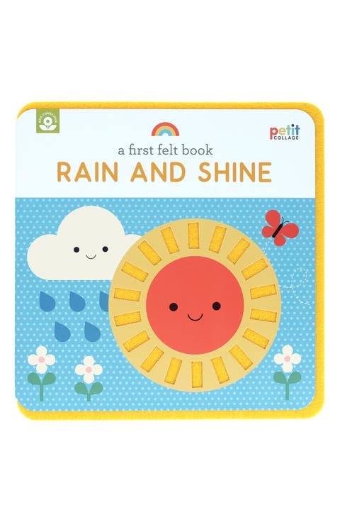 'A First Felt Book: Rain and Shine' Board Book