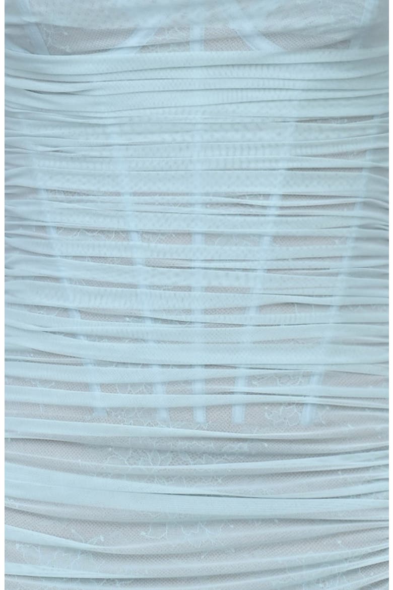 Lini Sleeveless Mesh Gown, Alternate, color, BABY BLUE