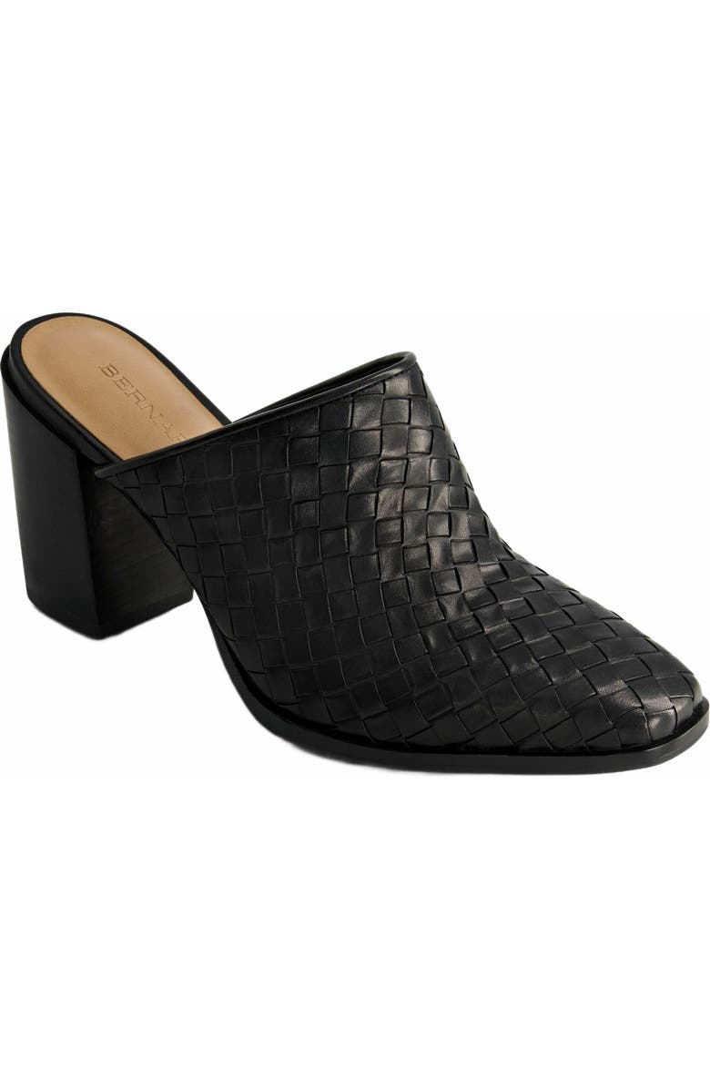 Bernardo Footwear Britt Woven Heeled Mule, Alternate, color,