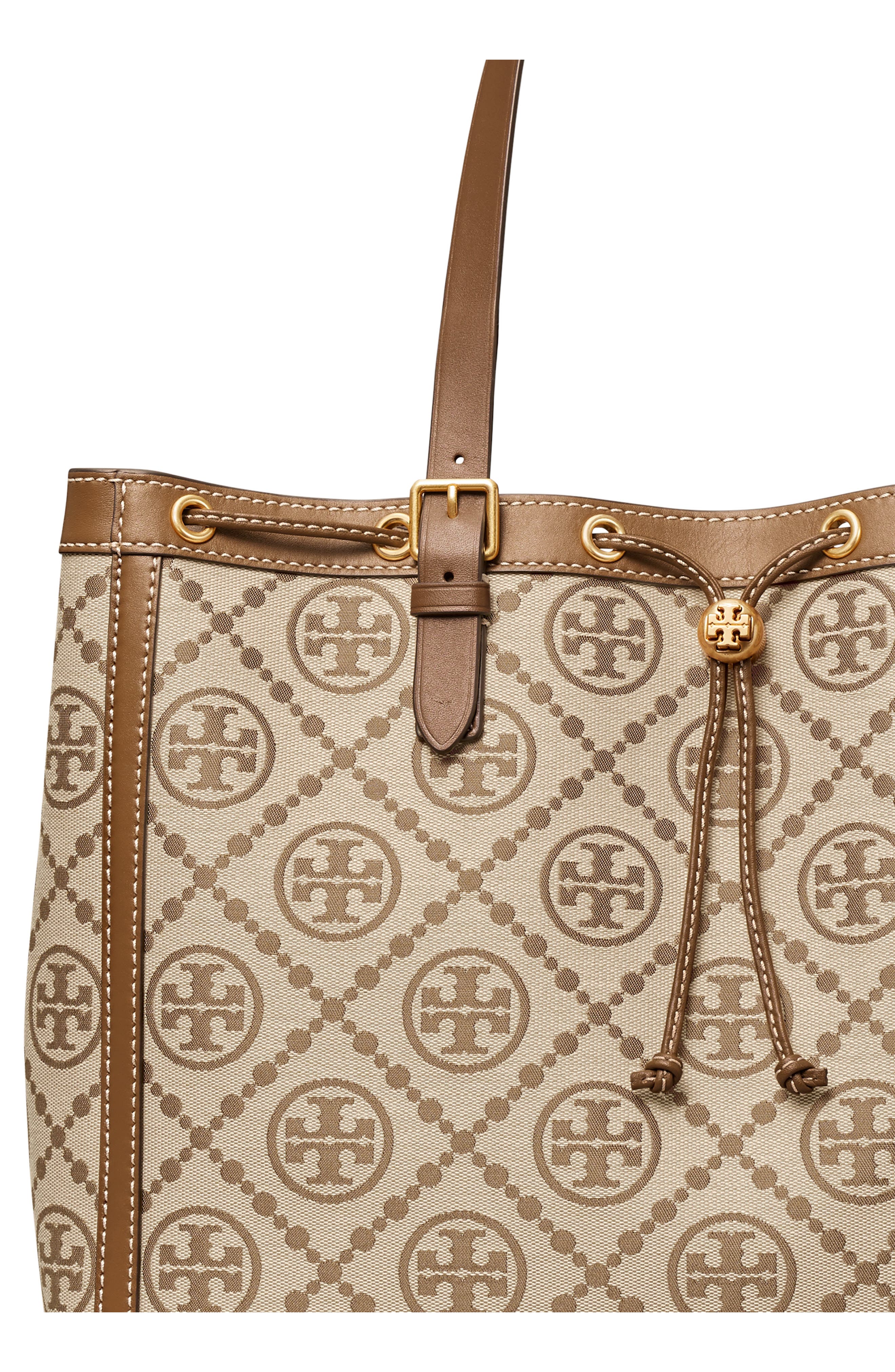 Tory Burch T Monogram Jacquard Large Tote, Alternate, color, 