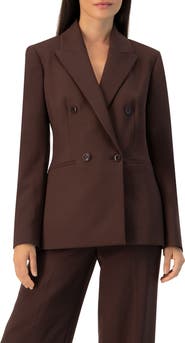 IVONNE Tailored Double Breasted Blazer