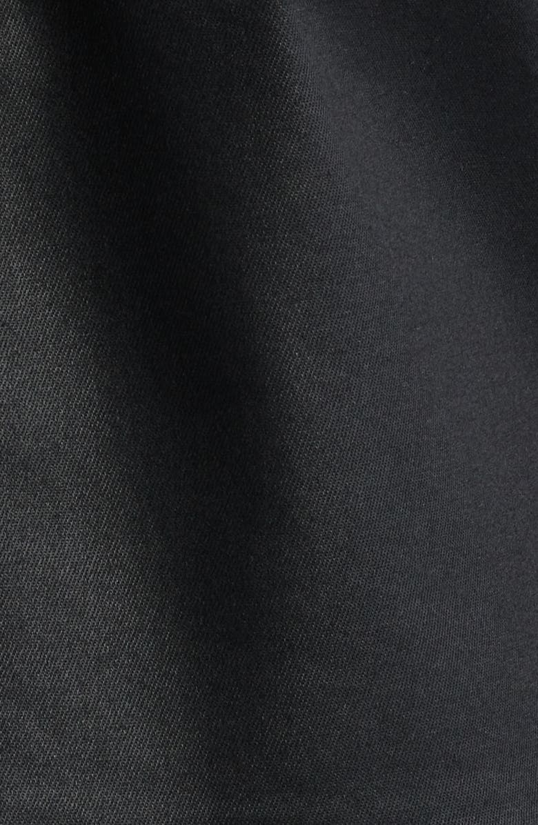 HIDDEN JEANS Coated Crop Button-Up Shirt, Alternate, color, Coated