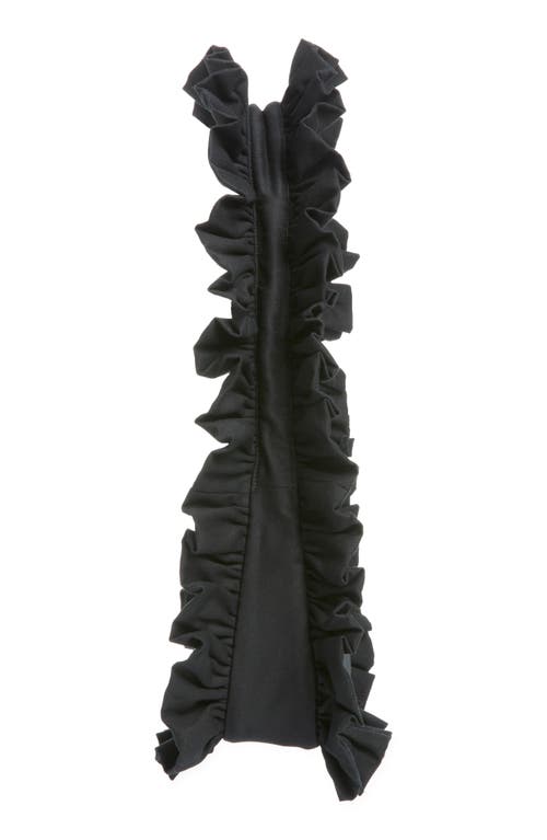 Baggy London Baguette Shoulder Bag In Black