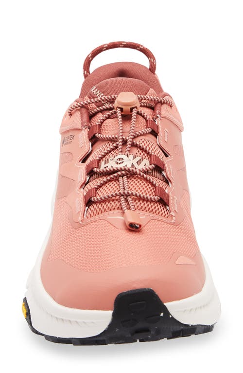 Hoka Transport Gore-tex® Waterproof Running Shoe In Pink