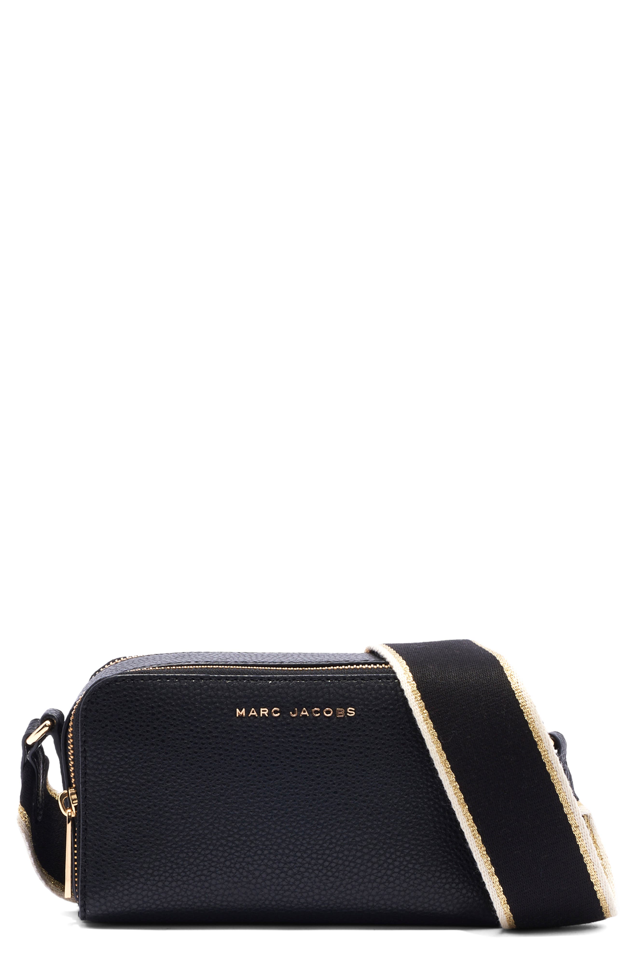 Marc Jacobs Leather Crossbody Bag, Main, color, 