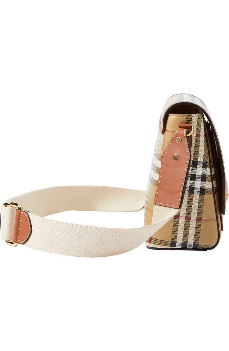 Burberry Note Bag, Alternate, color, Archive Beige/Briar Brown
