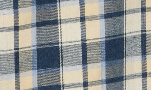 James Campbell Delmar Plaid Button-up Shirt In Blue