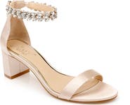 Jewel Badgley Mischka Bradley Ankle Strap Sandal
