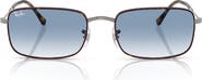 Ray-Ban 56mm Gradient Rectangle Sunglasses