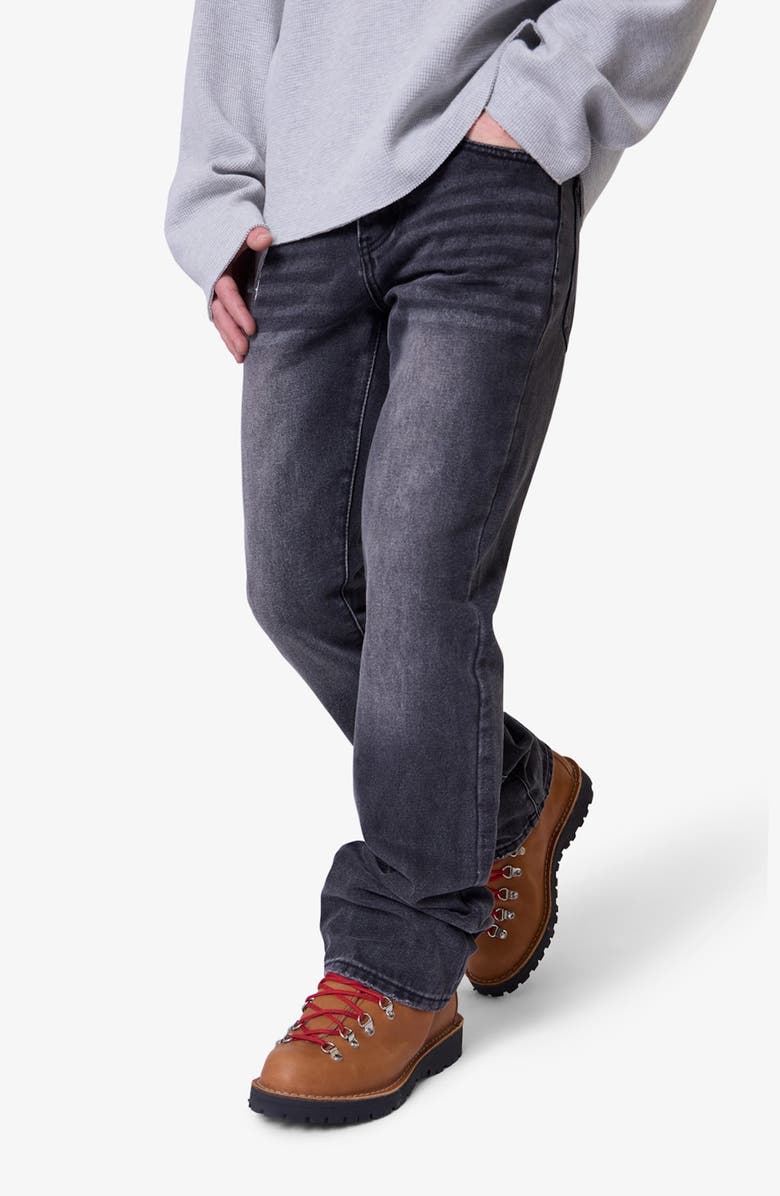 mnml Bootcut Jeans, Alternate, color, Washed Black