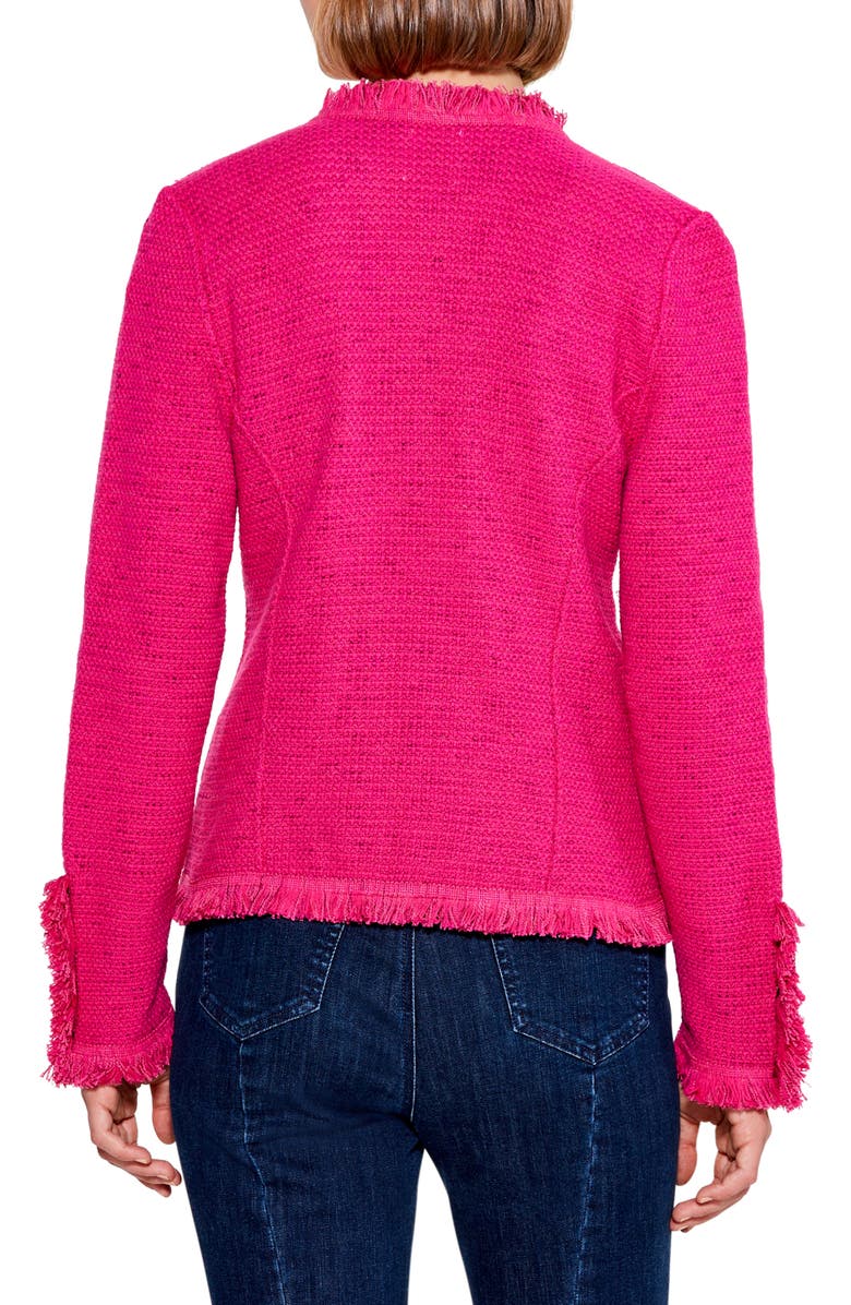 NIC+ZOE Fringe Mix Jacket, Alternate, color, 