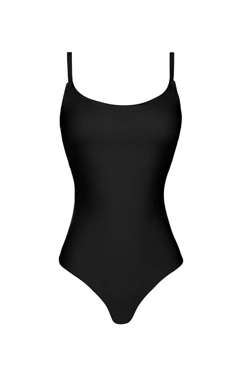 STYLEST DreamSculpt Swim Bodysuit, Main, color, Caviar